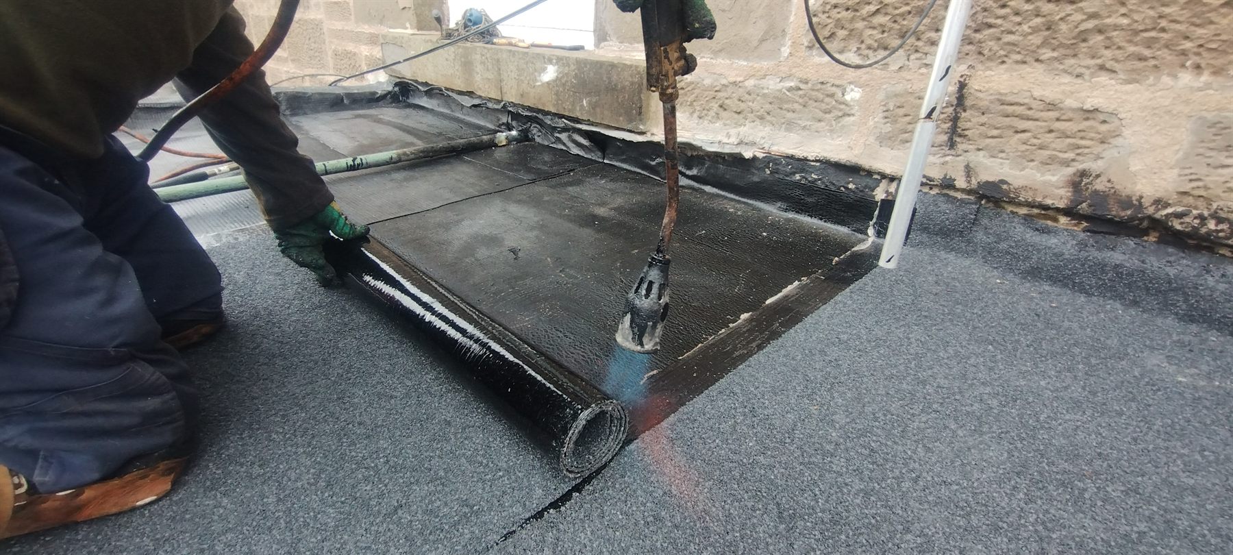 Flat Roofing & Felt in Dundee by Dundee Roofing Services
